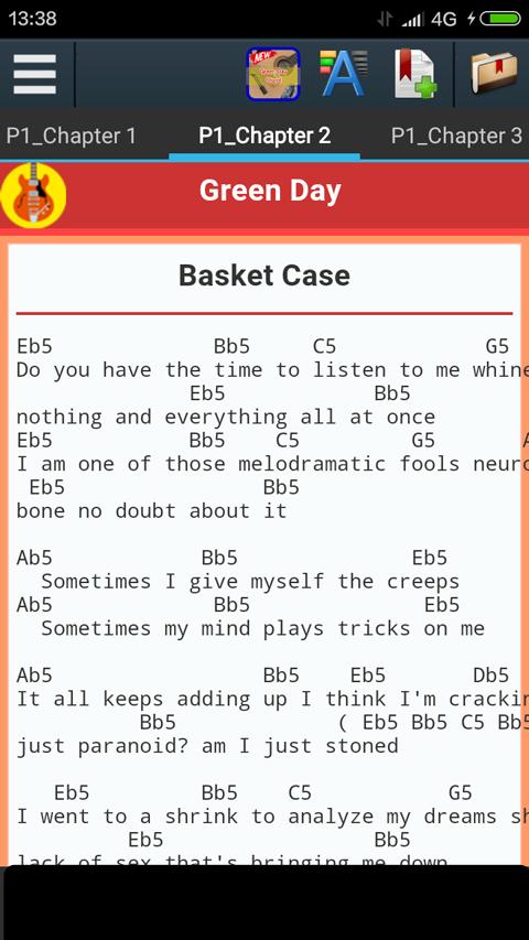 Green Day Chords for Android - APK Download