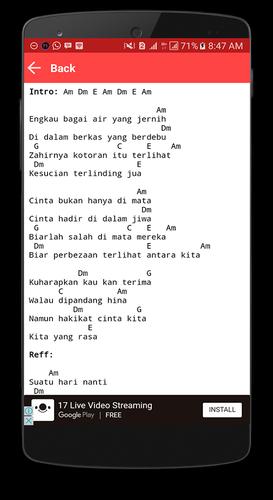 19++ Chord iklim selamat tinggal penderitaan info