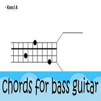 बास गिटार के लिए chords पोस्टर