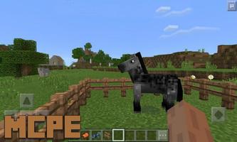 2 Players Horse Riding Addon for MCPE ポスター