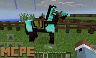 2 Players Horse Riding Addon for MCPE スクリーンショット 1