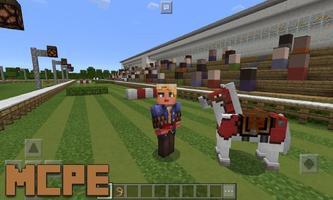 2 Players Horse Riding Addon for MCPE スクリーンショット 2