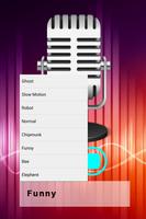 Funny And Ghost Voice Changer স্ক্রিনশট 2