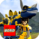 New LEGO Wolverine Dinos Of Jewels World biểu tượng