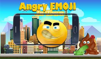 Angry EMOJI In Town Affiche