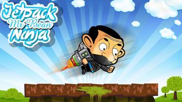 Jetpack Mr-Pean Ninja स्क्रीनशॉट 3