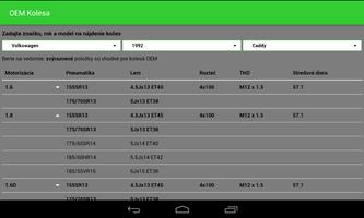 OEM Kolesá screenshot 3