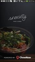 Snociety Urban Eatery الملصق