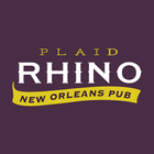 Plaid Rhino Pub Zeichen