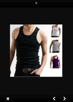 Singlet Man Shirt Design syot layar 1