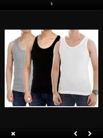 Singlet Man Shirt Design syot layar 2