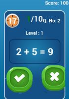 Math Brain Train اسکرین شاٹ 2