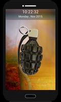 Grenade Lock Screen Plakat