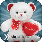 teddy bear slider lock アイコン