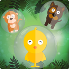 Zoo Bubble Pop icône