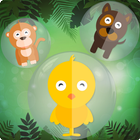 Zoo Bubble Pop أيقونة