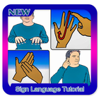 Didacticiel sur la langue des signes icône
