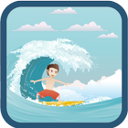 3d Surfing Boy ikon