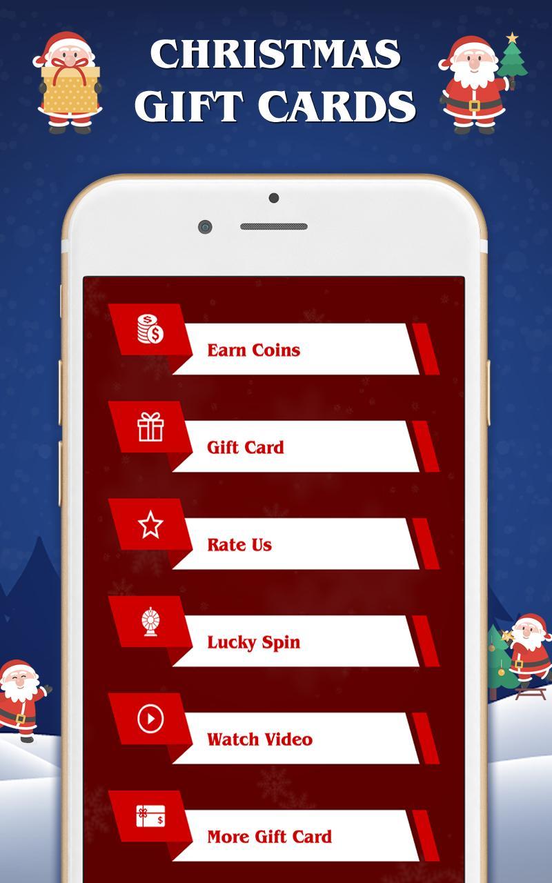 Christmas Gift Cards Free Gift Card Generator For Android Apk Download