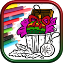 Christmas Pictures To Color - Xmas Games-APK