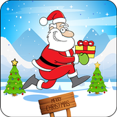 Christmas Santa Claus Jump icon
