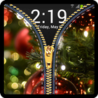 Christmas zipper - fake icon