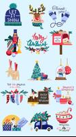 برنامه‌نما Christmas Winter Stickers عکس از صفحه