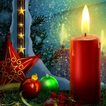 christmas candle wallpaper