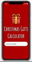 Christmas Gifts Calculator الملصق