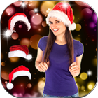 Christmas cap photo editor biểu tượng