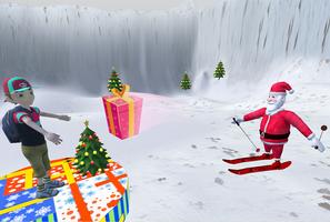Christmas game Santa Ski imagem de tela 1