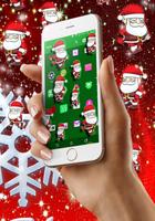 Christmas santa on screen ảnh chụp màn hình 3