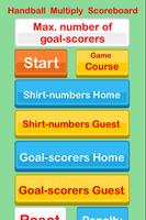Handball Multiply Scoreboard capture d'écran 2