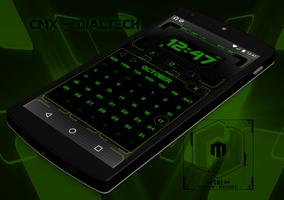 CMX - DialTech  · KLWP Theme imagem de tela 1