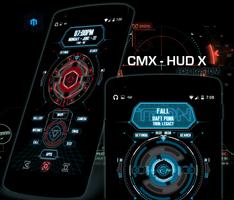 CMX - HUD X  · KLWP Theme постер