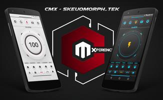 CMX - Skeuomorph-TEK · KLWP Th Affiche
