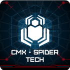 آیکون‌ CMX - Spider Tech · KLWP Theme