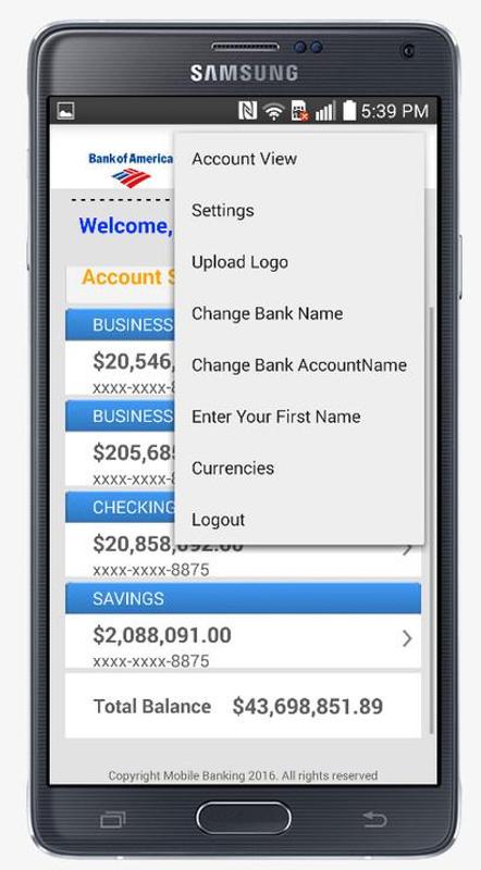 Fake Bank Account Free for Android - APK Download