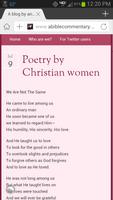 Christian woman devotional Poster