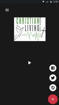Christian Living Radio poster