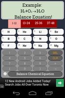 Chem Equation Balance (Free) постер