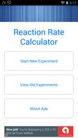 Chem Reaction Rate Calculator poster