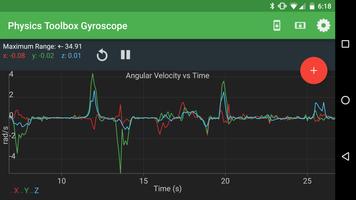 Physics Toolbox Gyroscope screenshot 2