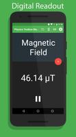 برنامه‌نما Physics Toolbox Magnetometer عکس از صفحه