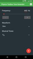 Physics Toolbox Tone Generator स्क्रीनशॉट 1