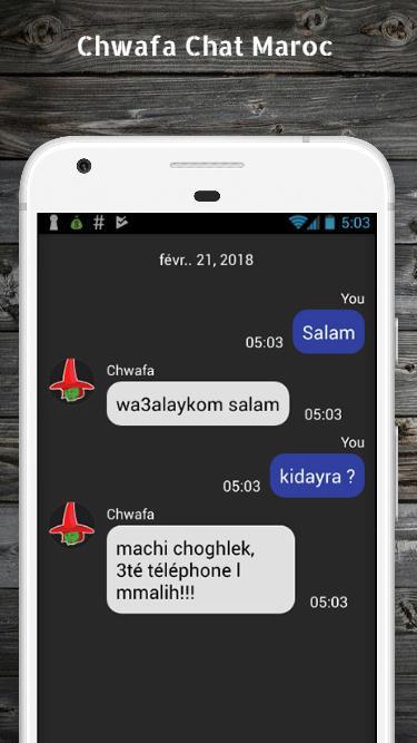 TÉLÉCHARGER CHWAFA CHAT MAROC ANDROID GRATUIT CHAT MAROC GRATUIT TÉLÉCHARGER CHWAFA ANDROID
