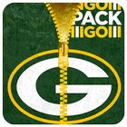 Green Bay Packers Zipper Lock Screen Zeichen