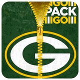 Green Bay Packers Zipper Lock Screen Zeichen