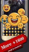 The Jakmania Persija Jakarta Keyboard Theme تصوير الشاشة 2