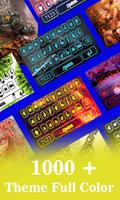 The Jakmania Persija Jakarta Keyboard Theme تصوير الشاشة 3